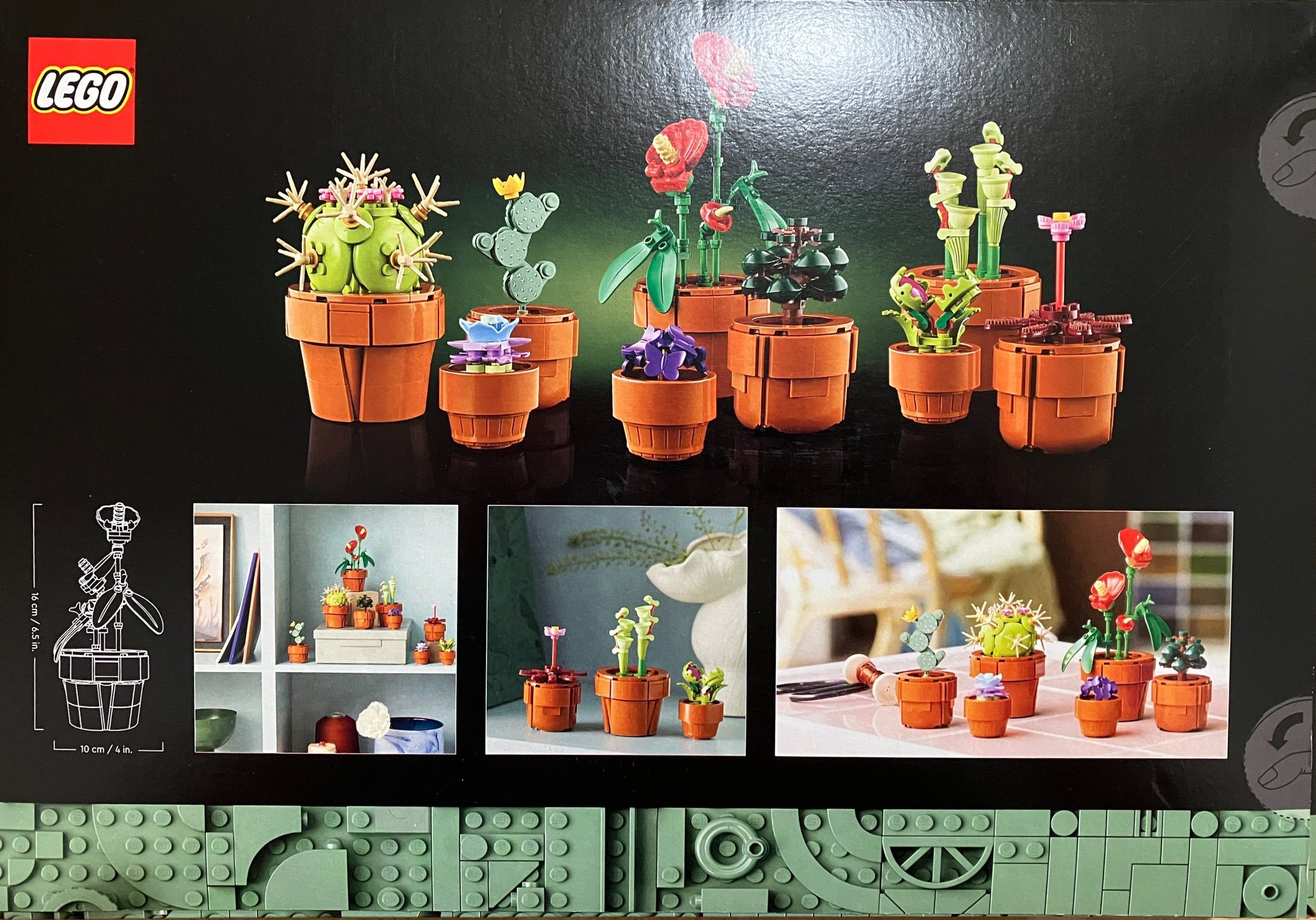Set Review - #10329-1: Tiny Plants - Botanicals Collection