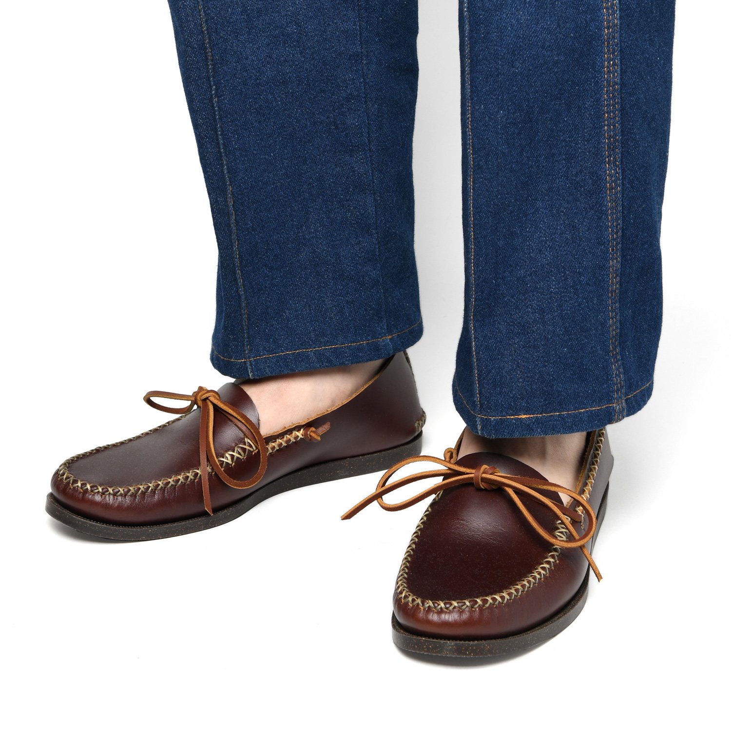 Handsewn Rawhide Moc - Chromexcel Leather [2 Colors] — YUKETEN