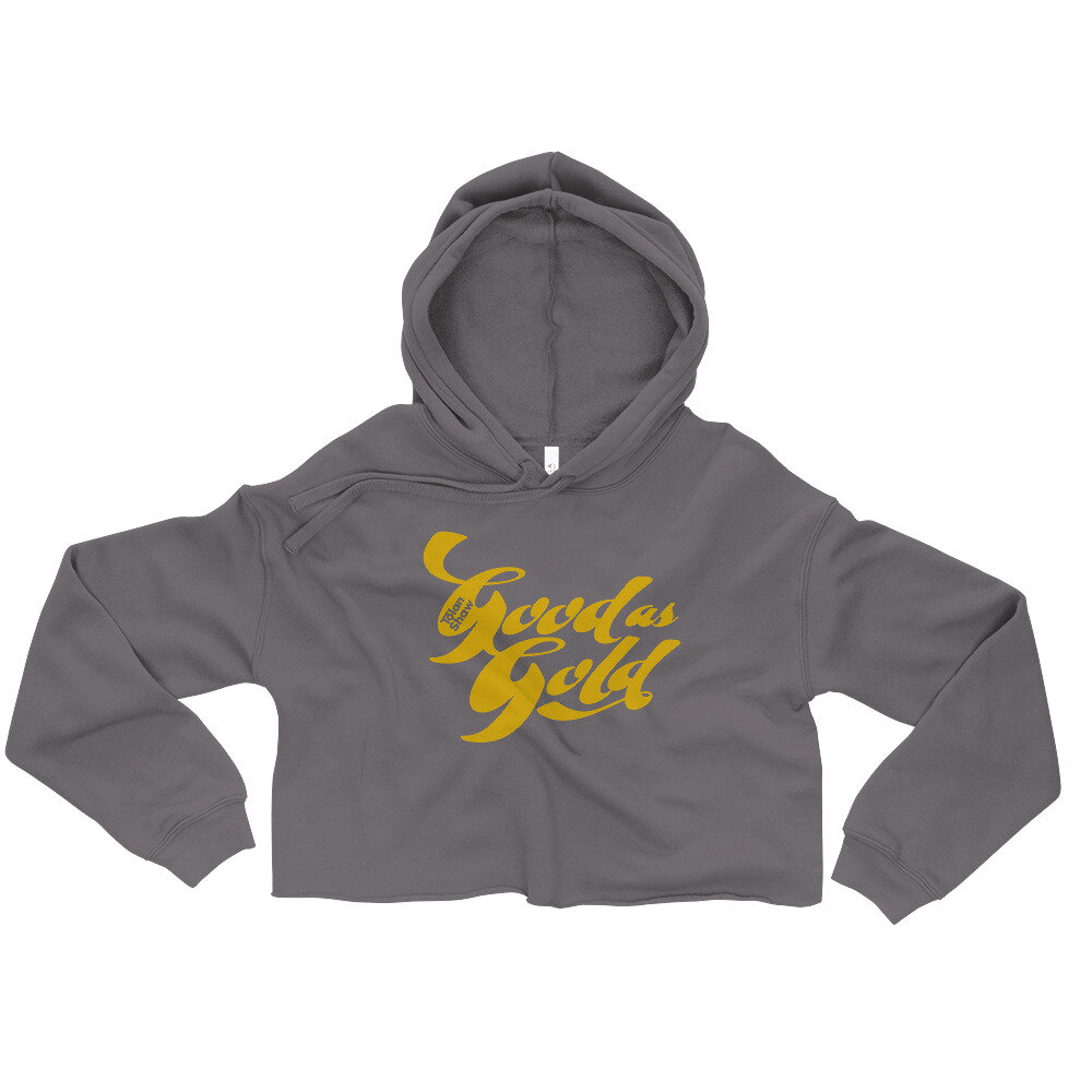 岩田剛典GOLD ONLY KNOWS CROPPED SWEAT HOODIE Good as Gold