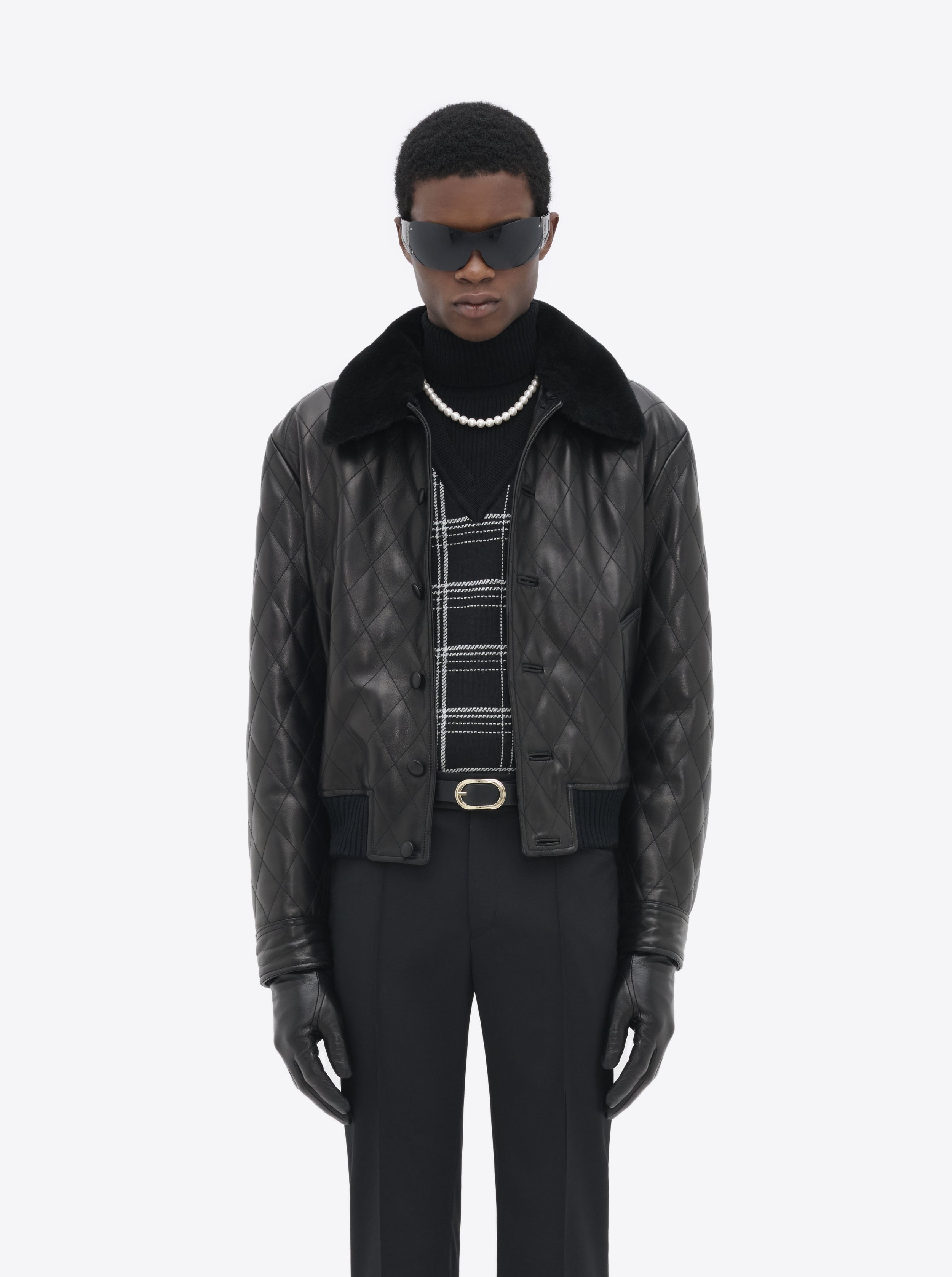 Leather Gloves - Black — ERNEST W. BAKER