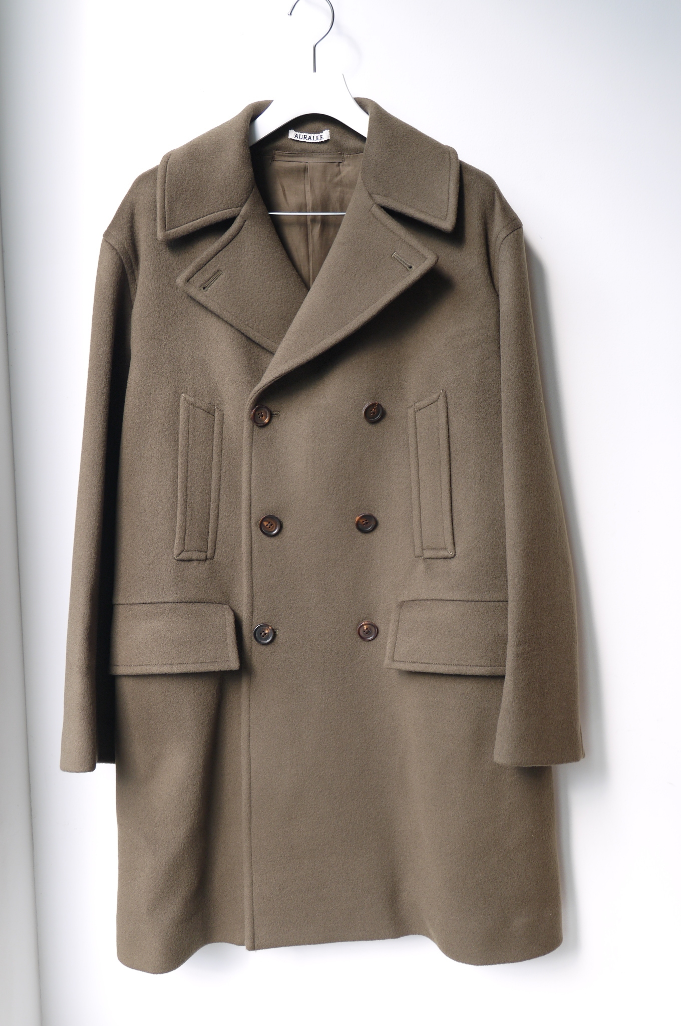 AURALEE BEAVER MELTON P-COAT — TF Blog