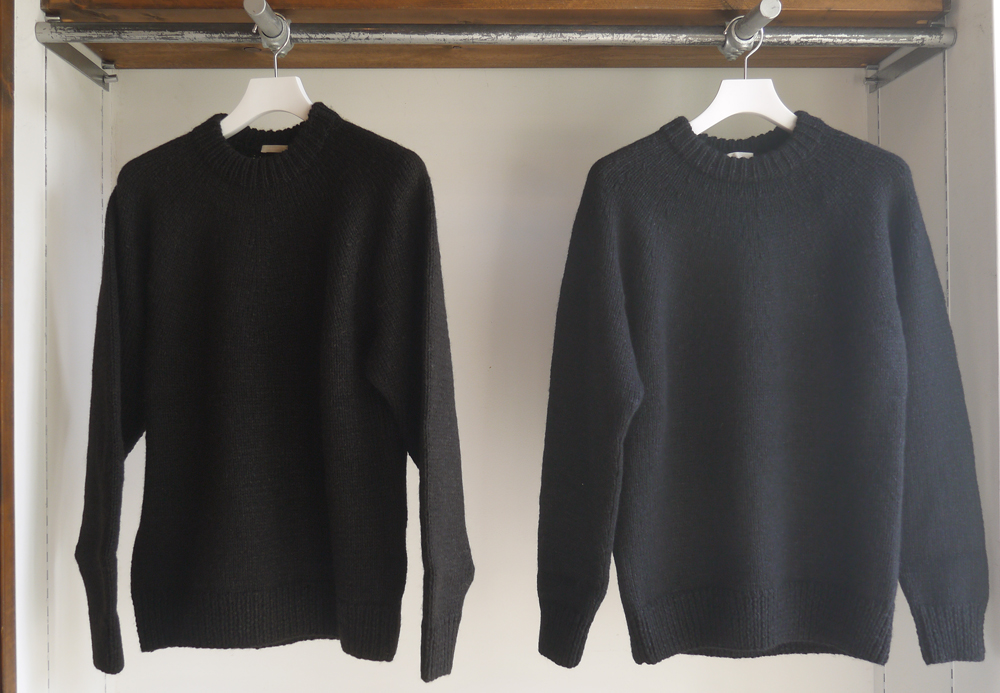 COMOLI HAND CREW NECK KNIT — TF Blog