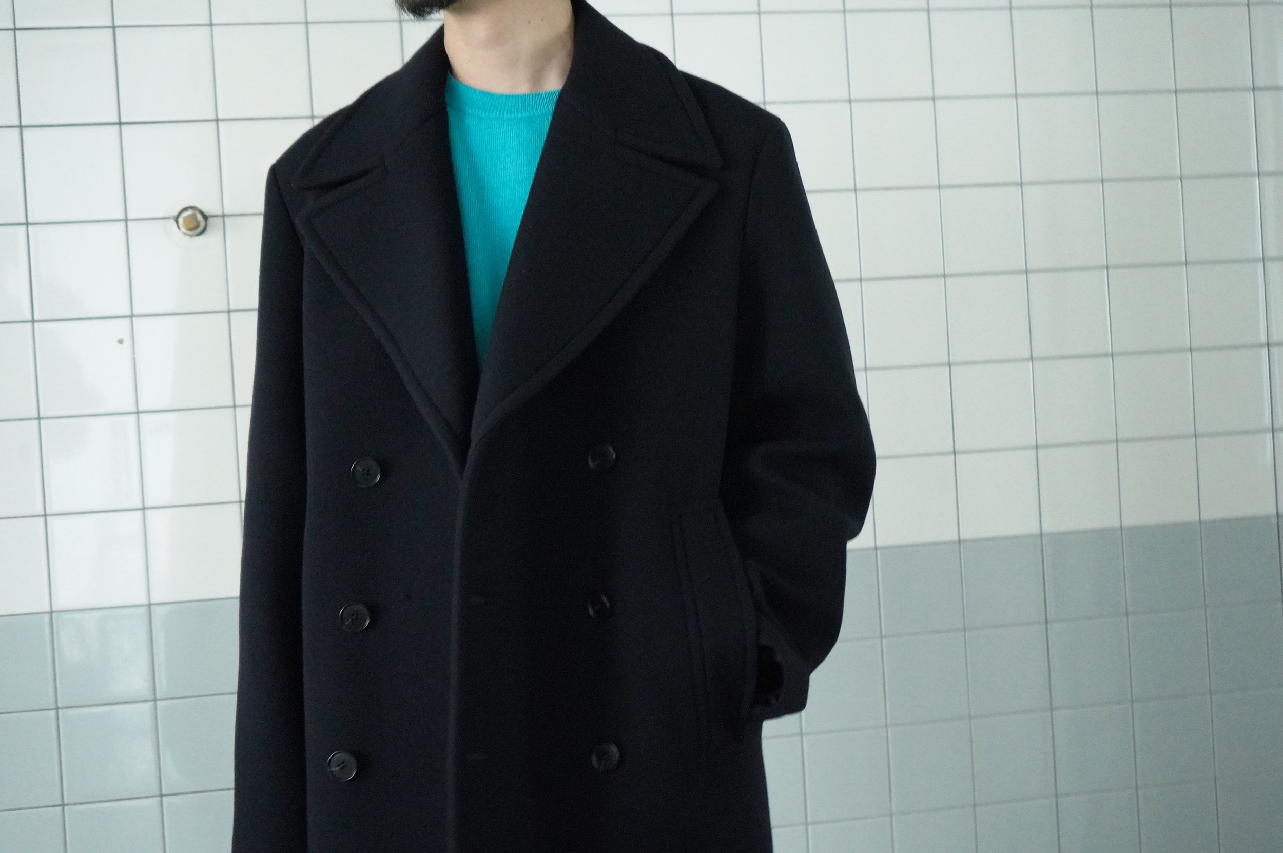 AURALEE SPONGE WOOL MELTON P-COAT — TF Blog