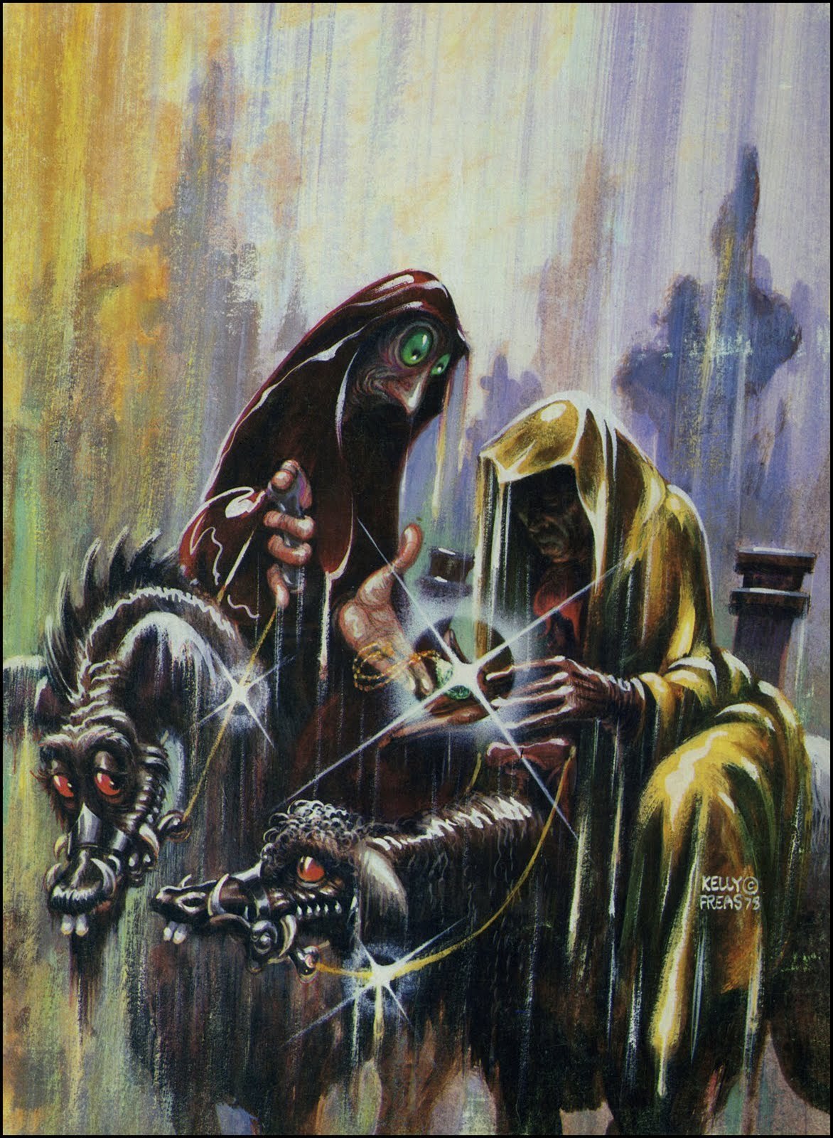Queen 世界に捧ぐ元ネタ Frank Kelly Freas SF小説