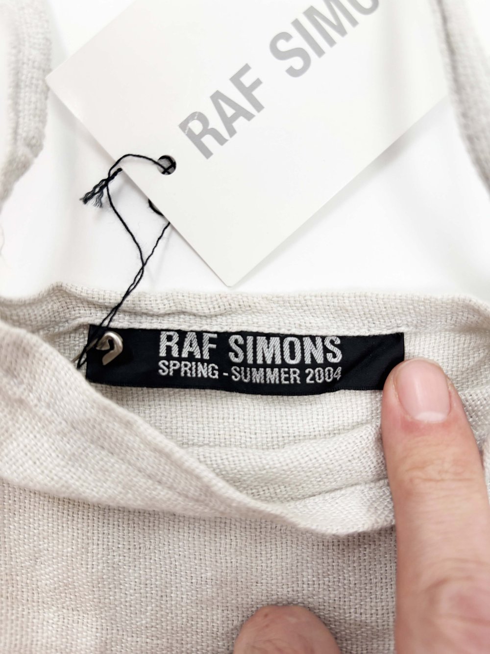 Raf Simons S/S 2004 pouch bag — JAMES VELORIA