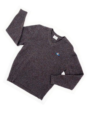 Vivienne Westwood MAN brown speckled sweater — JAMES VELORIA