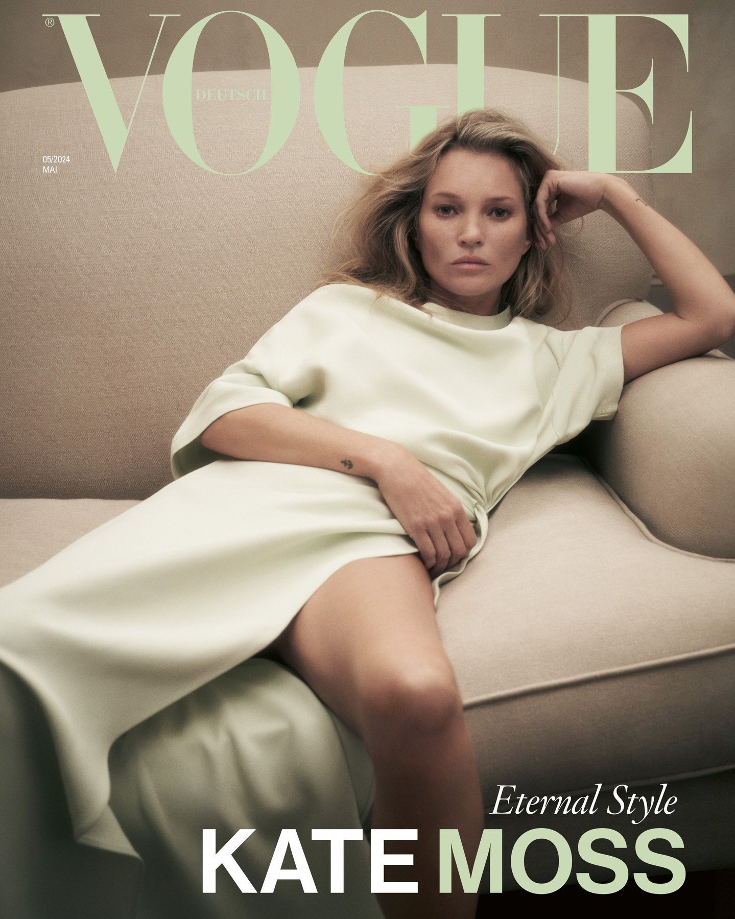 Kate Moss Covers Vogue May 2024, by Nikolai von Bismarck — Anne of