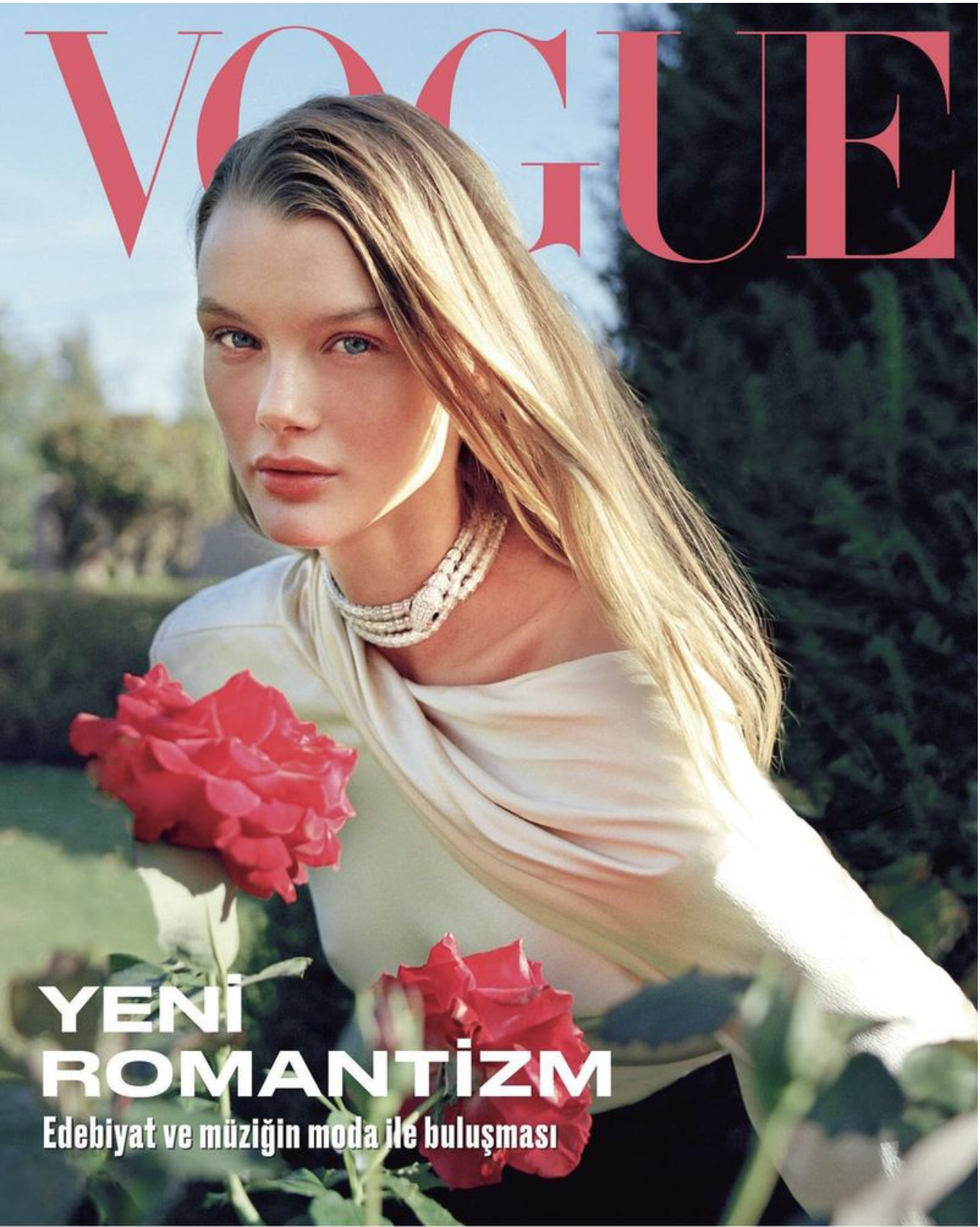 Kris Grikaite's Holiday Style for Vogue Turkey November 2023