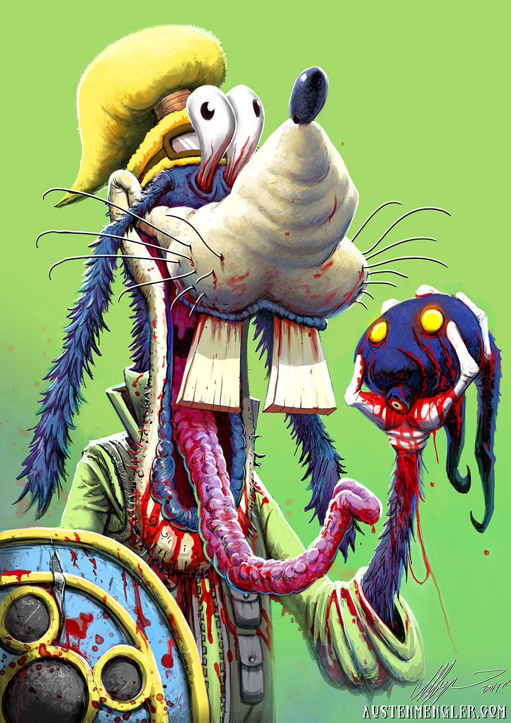 Goofy (2019) - Pop Horror — The Art of Austen Mengler