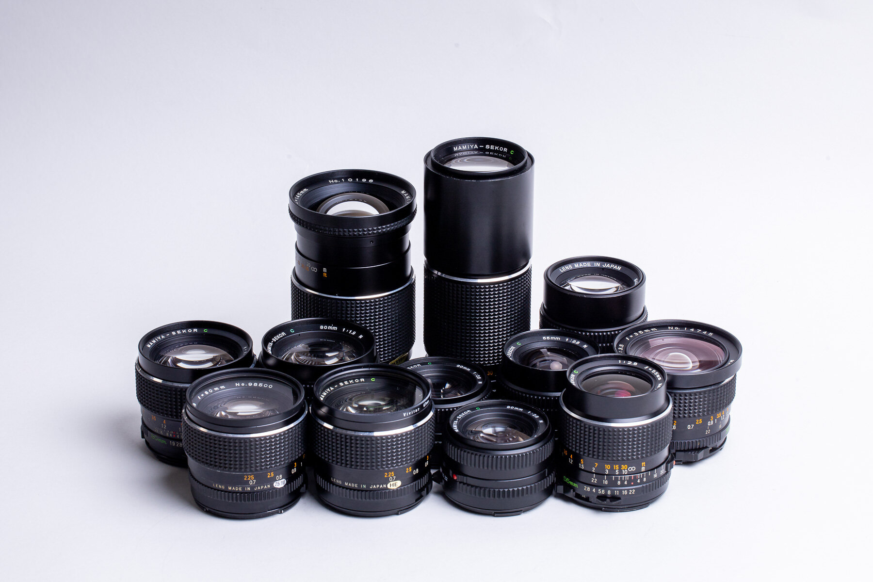 Mamiya 645 Lenses — Film Objektiv