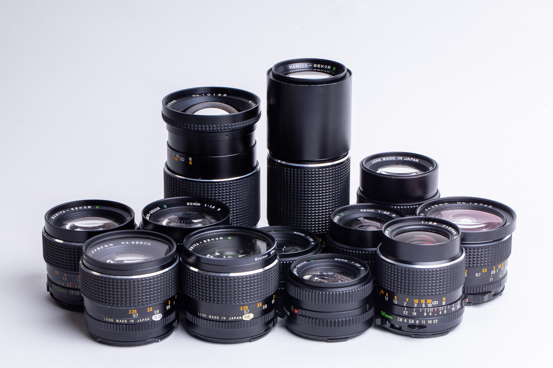 Mamiya 645 Lenses — Film Objektiv