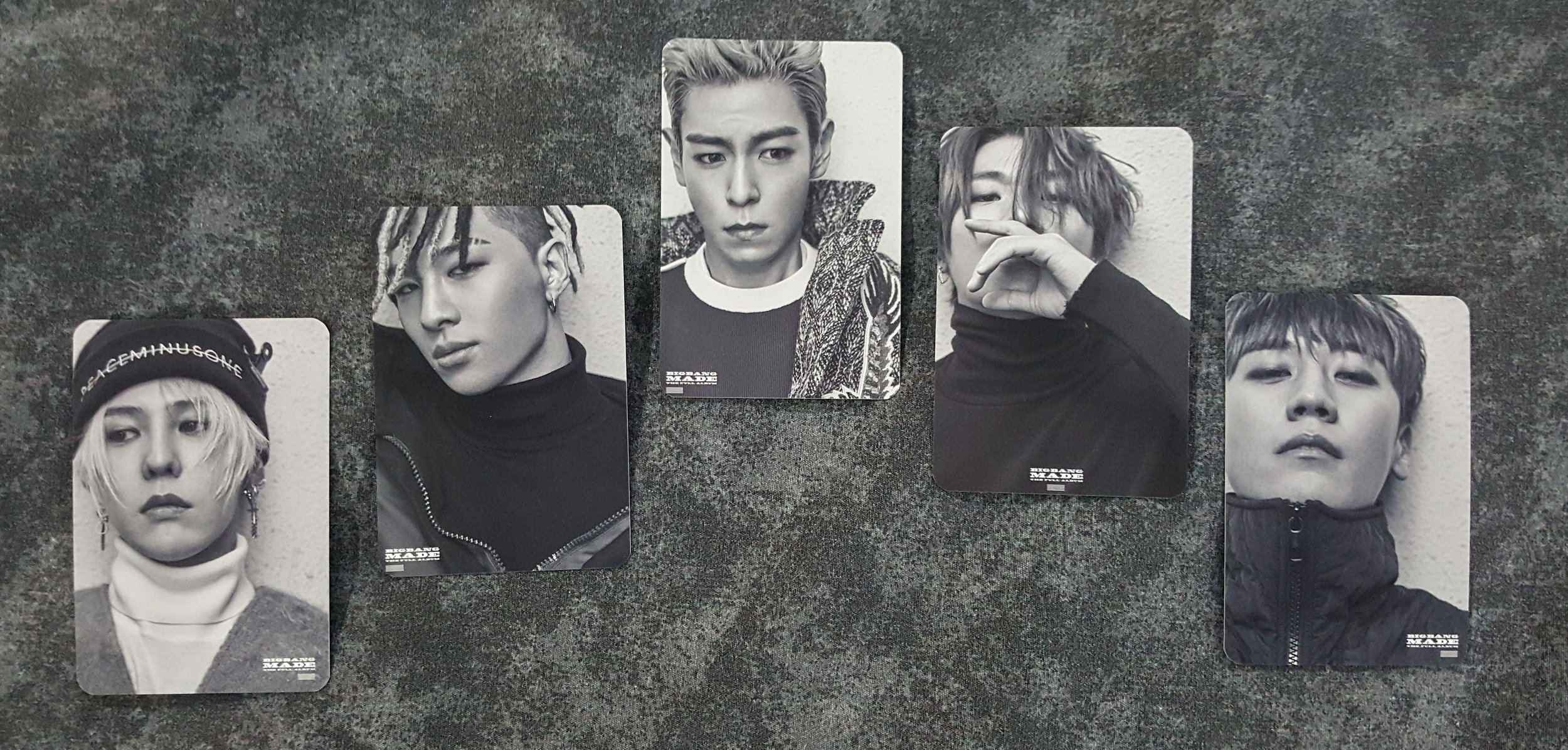 2016 - MADE Full Album - Special Photocards (Double sided) — my