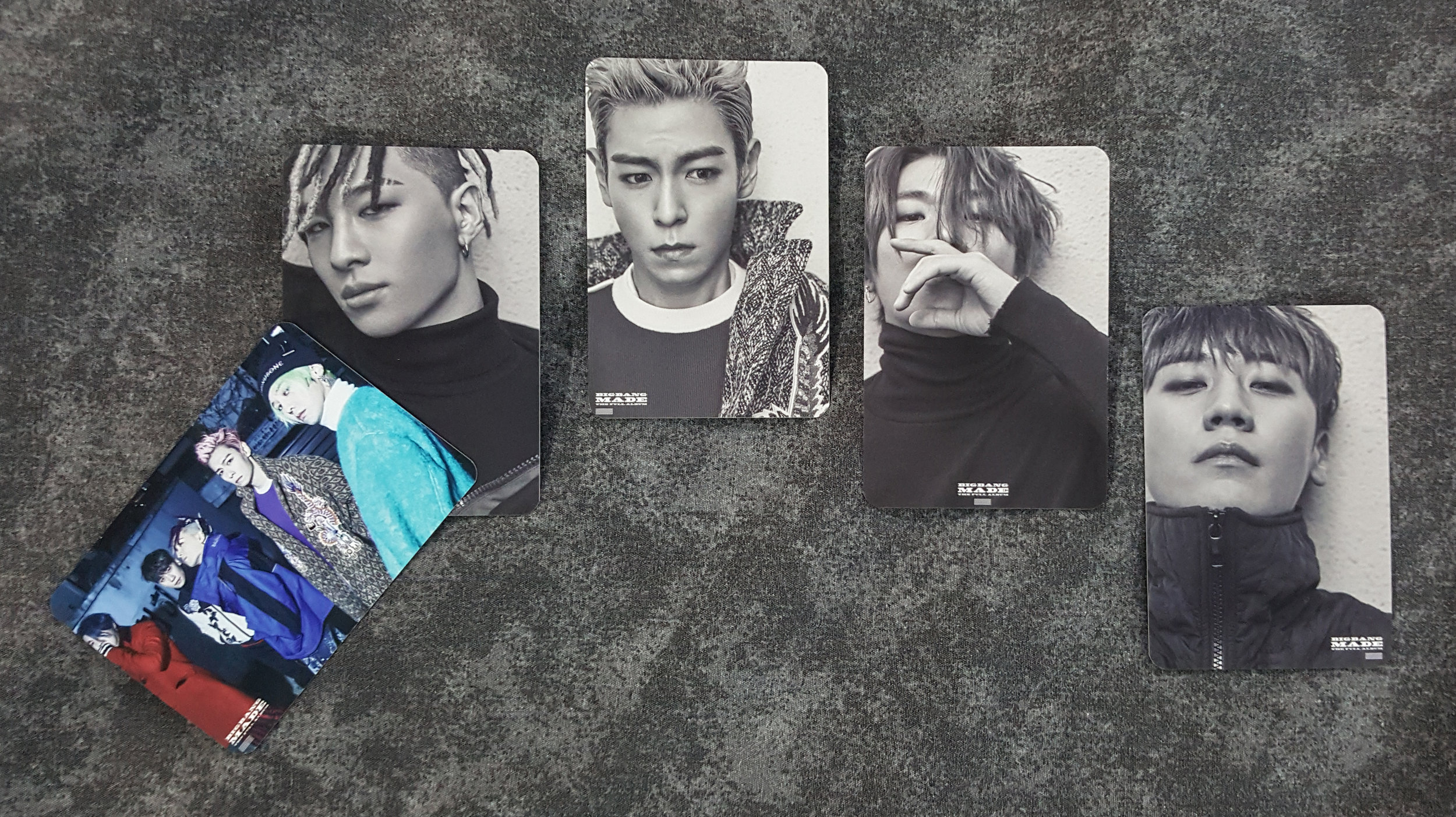 2016 - MADE Full Album - Special Photocards (Double sided) — my