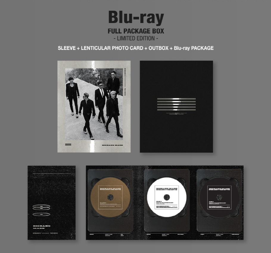 2016 - BIGBANG10 The Movie - BIGBANG MADE - Blu-ray Limited