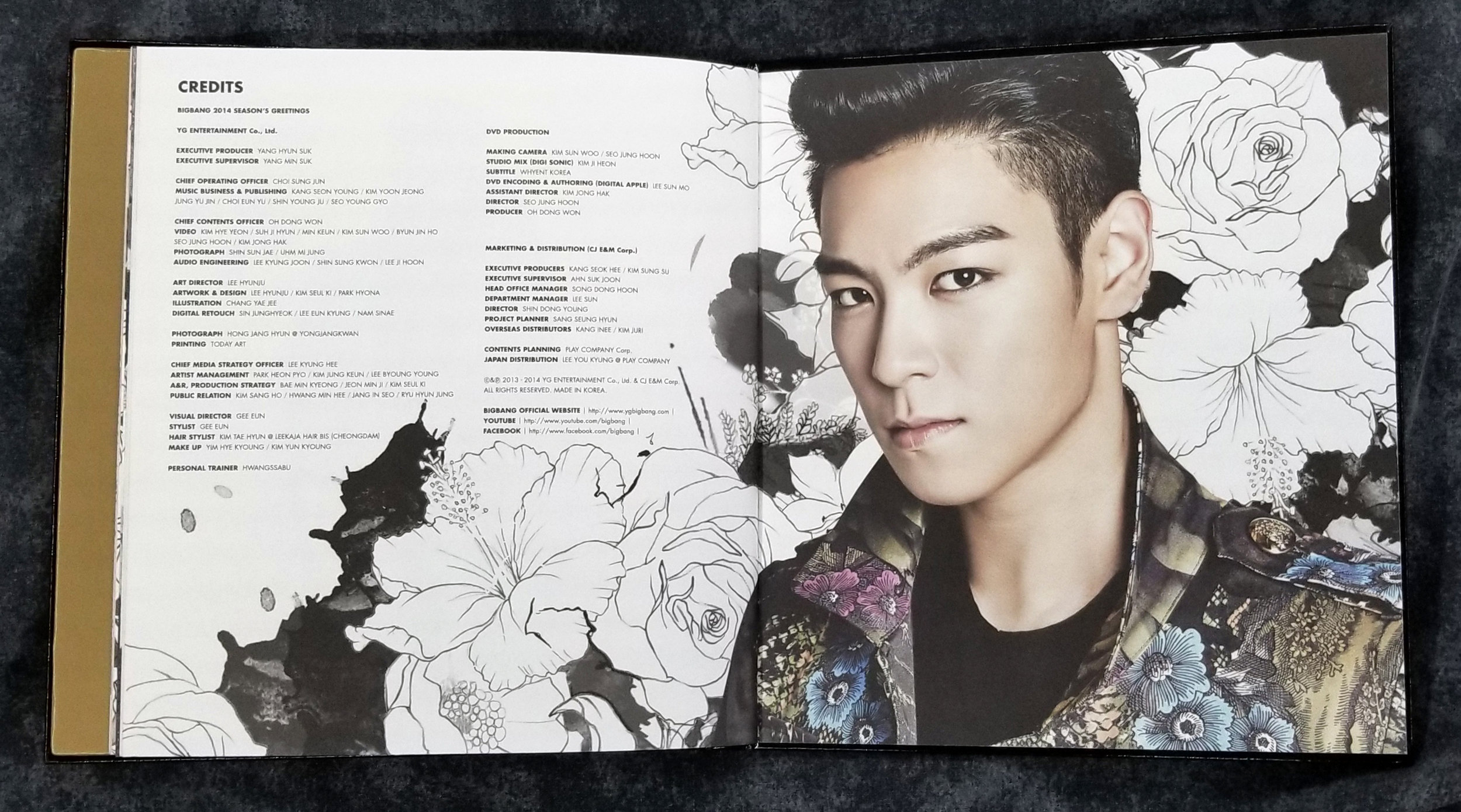 BIGBANG スンリ V.I 直筆 SEASON'S GREETINGS BIGBANG スンリ V.I 直筆
