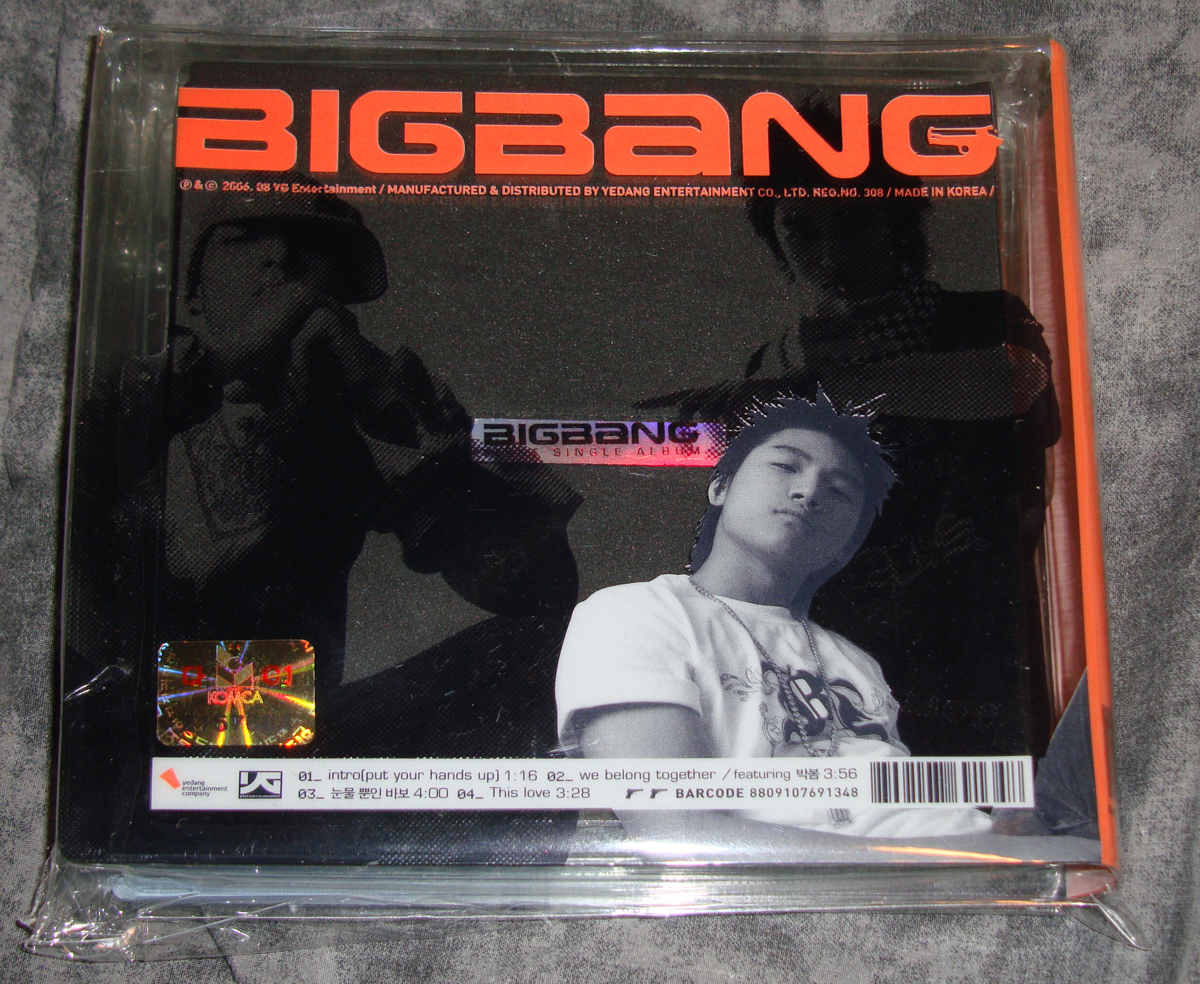 レア】廃盤 BIGBANG VOL.1&SECOND SINGLE ALBUM レア】廃盤 BIGBANG