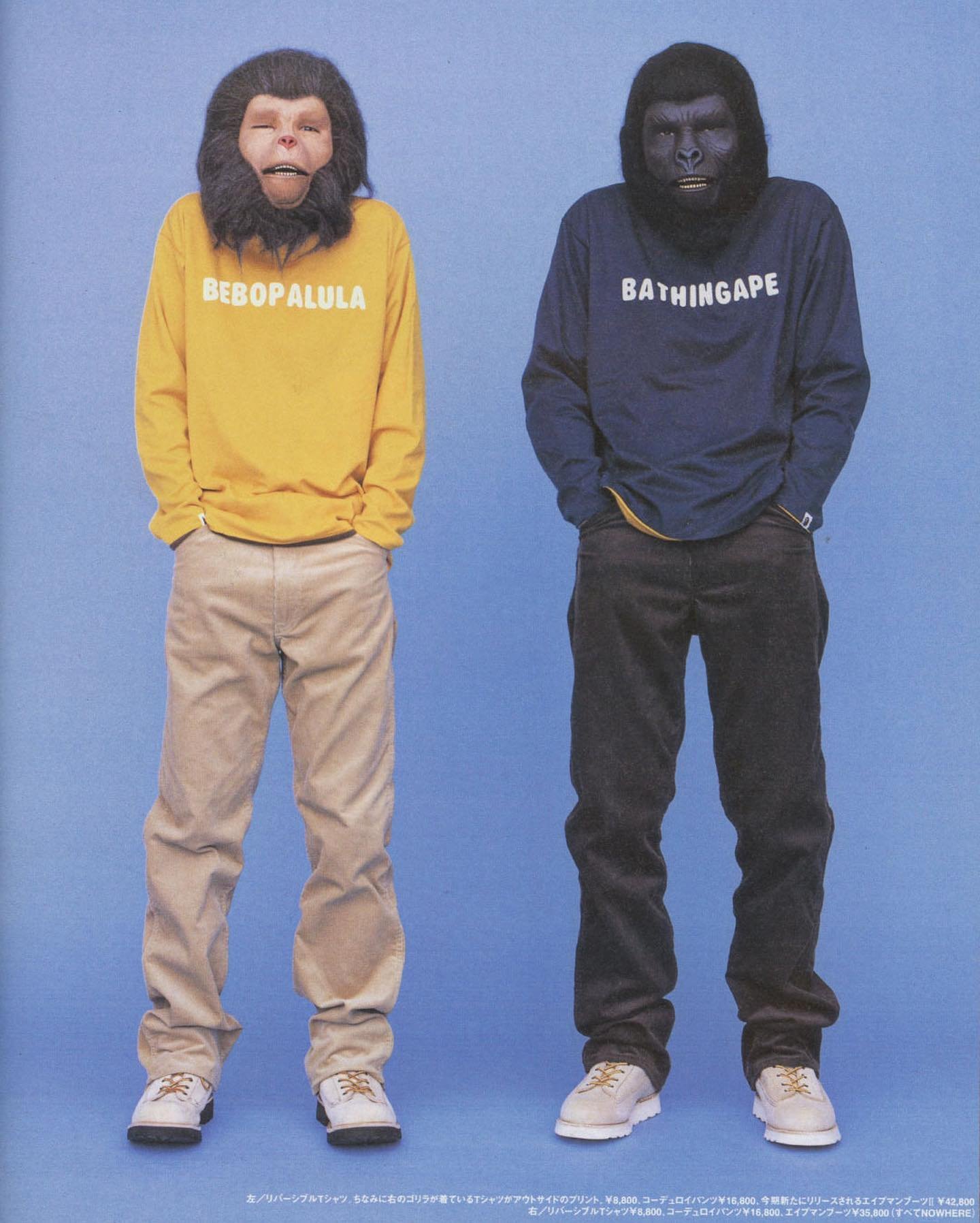 BAPE MANIA X - A BATHING APE 1999 S/S Editorial — sabukaru