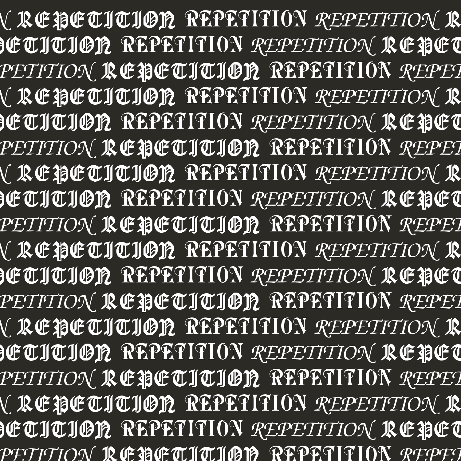 Repetition Repetition - Fit for Consequences: Original Recordings