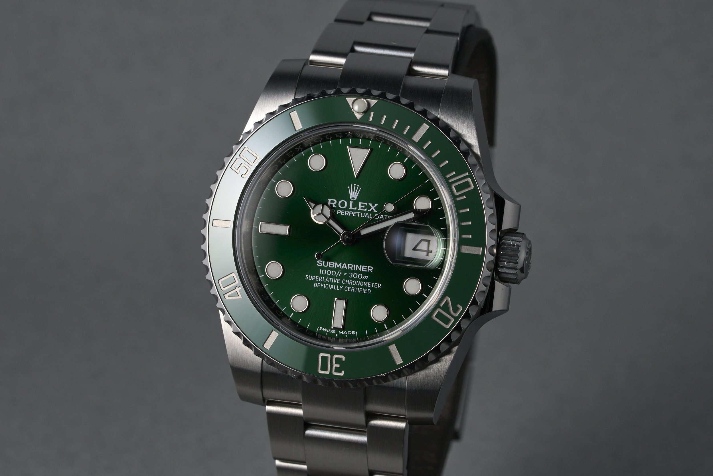 20​19 Rolex Submariner​ ​'HULK' Ref: 1​16610L​V with Box and