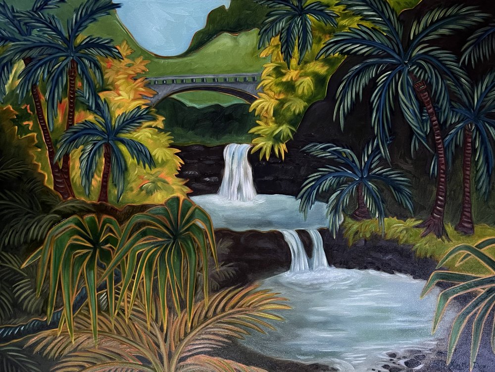 Kim Mcdonald ハワイアンアート ジクレー版画 Kim Mcdonald ハワイアン