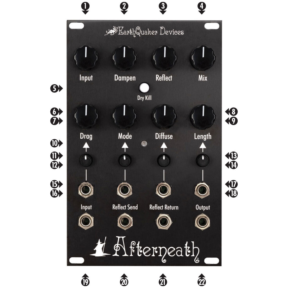 Afterneath ユーロラックモジュール — EarthQuaker Devices