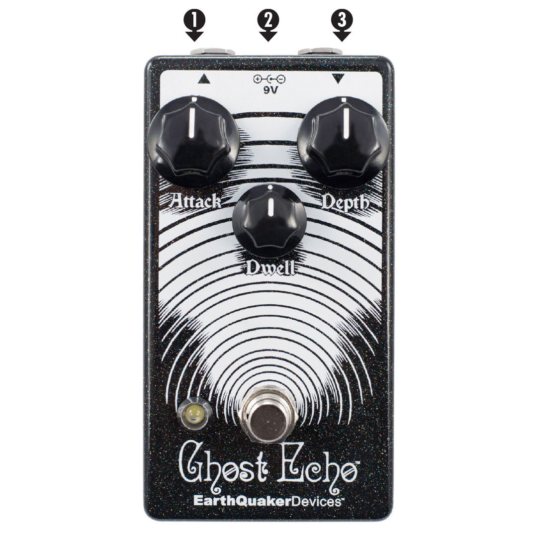 Ghost Echo スプリングリバーブ — EarthQuaker Devices