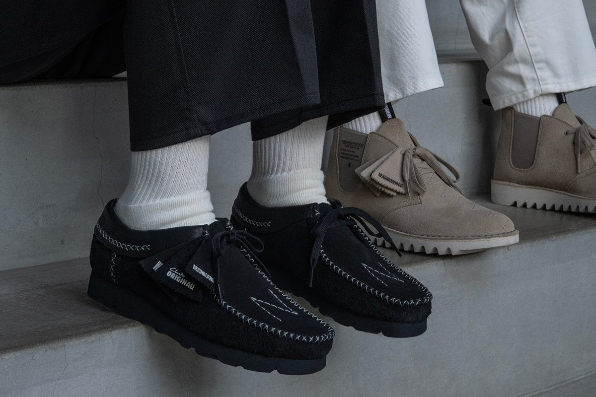 NEIGHBORHOOD Puts its Name to Two Clarks Originals Silhouettes — eye_C