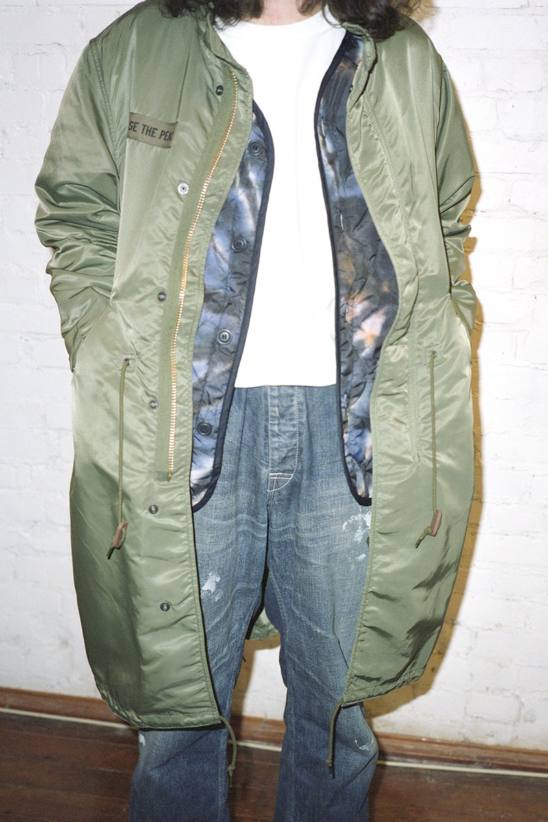 Stüssy and Alpha Industries teams up on a special M-51 Parka — eye_C