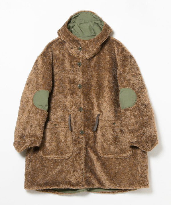 Engineered Garments x BEAMS PLUS 'Reversible Field Fur Coat' — eye_C