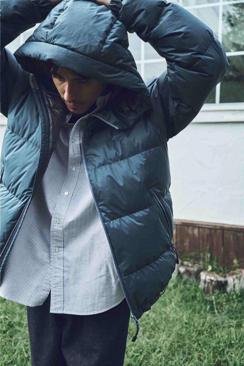 NANGA Engineers Exclusive Down Garments for Urban Research Doors