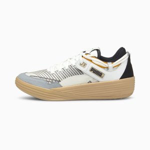 Puma Clyde All-Pro Kuzma in White/Pebble — MAJOR