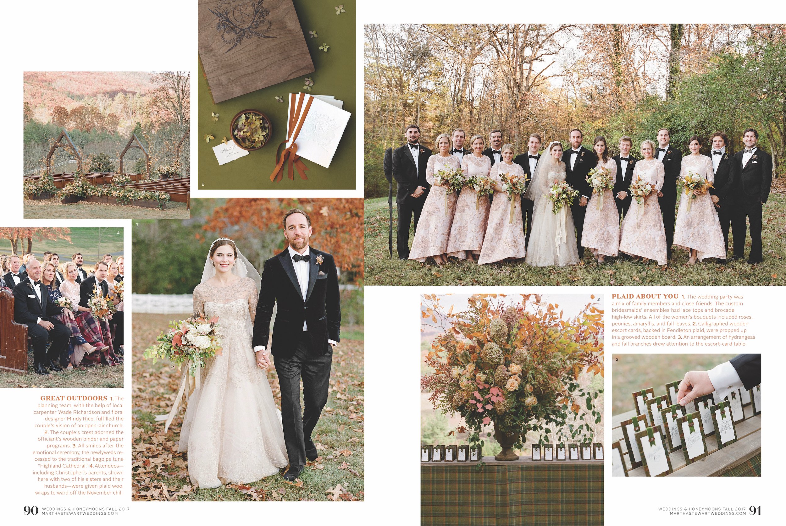 Martha Stewart Weddings, Real Weddings & Honeymoons special issue