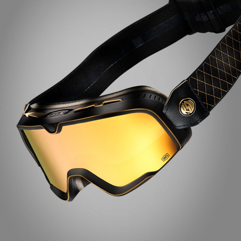 100% BARSTOW - Roland Sands - True Gold Mirror Lens — Gasoline