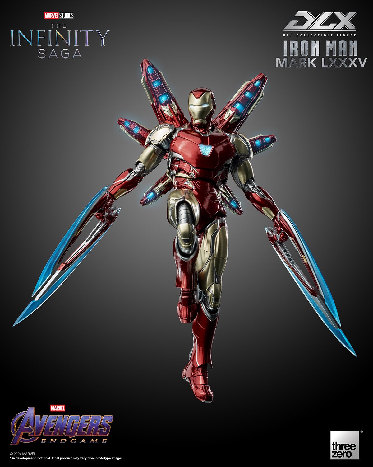 DLX アイアンマン・マーク85」が2/7から予約販売開始！ — THREEZERO
