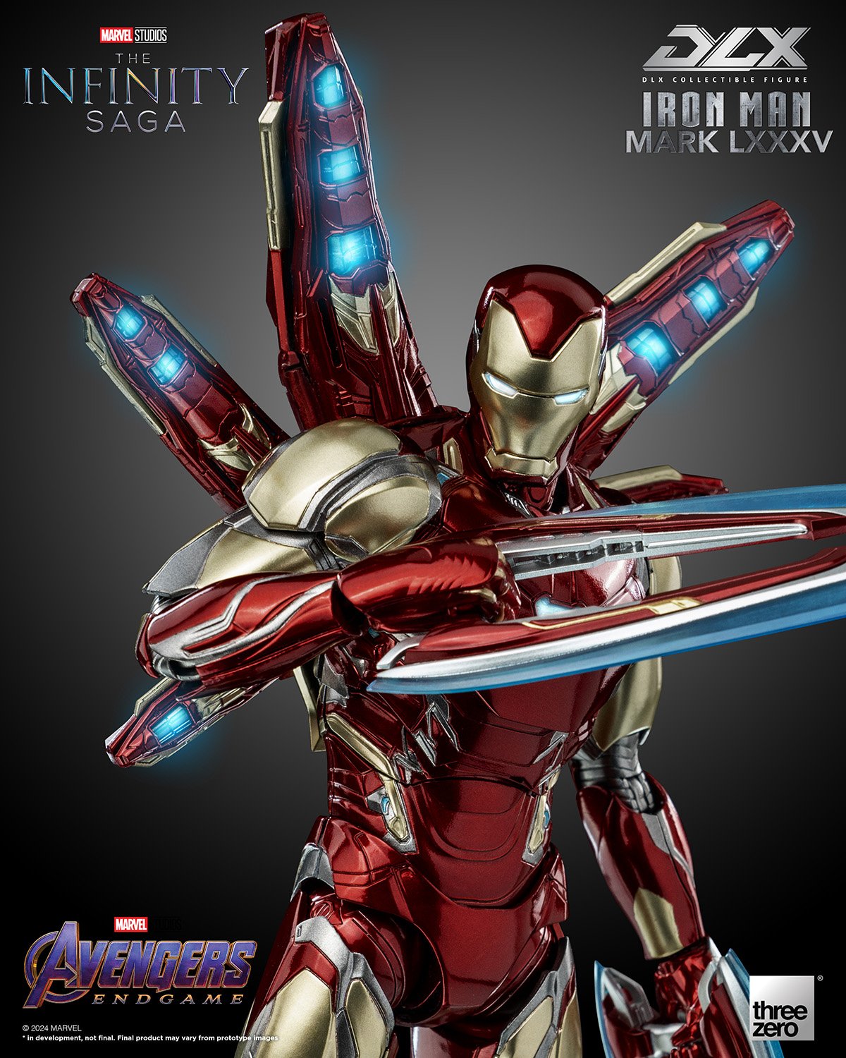 DLX アイアンマン・マーク85」が2/7から予約販売開始！ — THREEZERO
