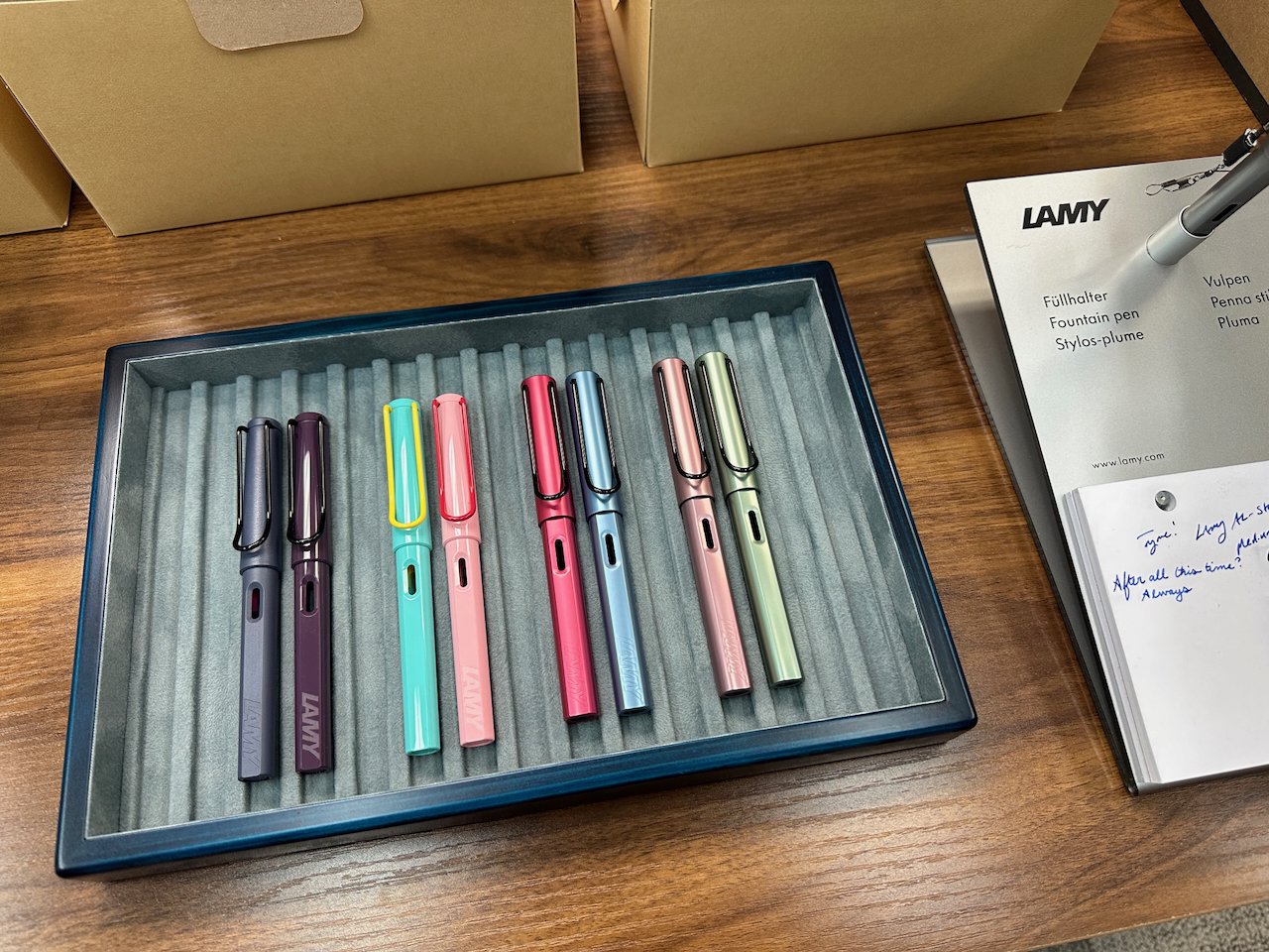 新品 D.Gray-man原画展 LAMY paper safari インク LAMY×D.Gray-man