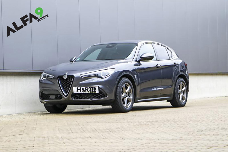 Alfa9 - -Stelvio Lowering Springs by H&R — Alfa9 Supply