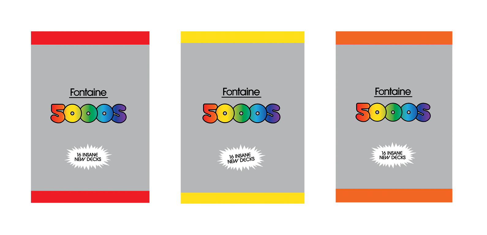 5000s — FONTAINE CARDS