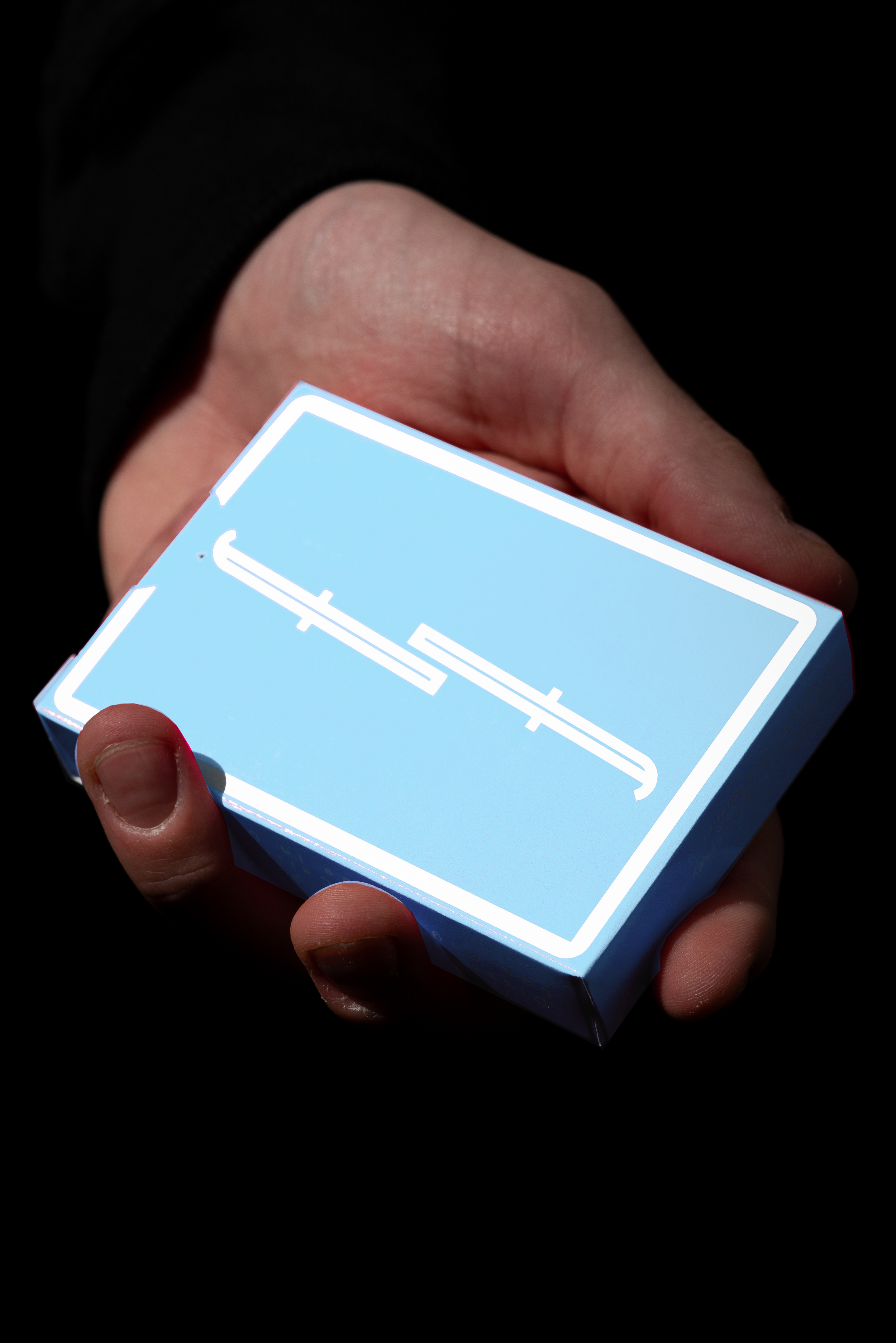 Sky Blue and Thumbprint Fontaines — FONTAINE CARDS