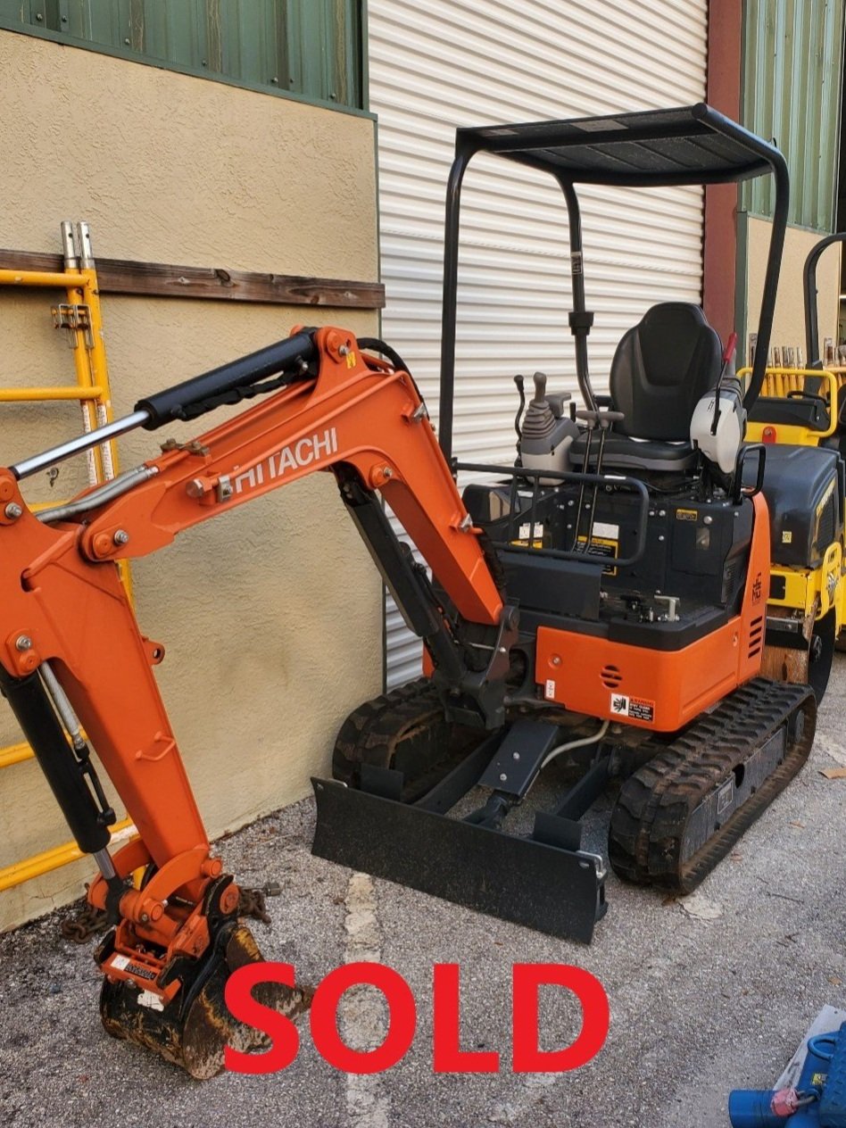 New Hitachi ZX17U-5N Mini Excavator $35,500 - SOLD or $747 / Mo