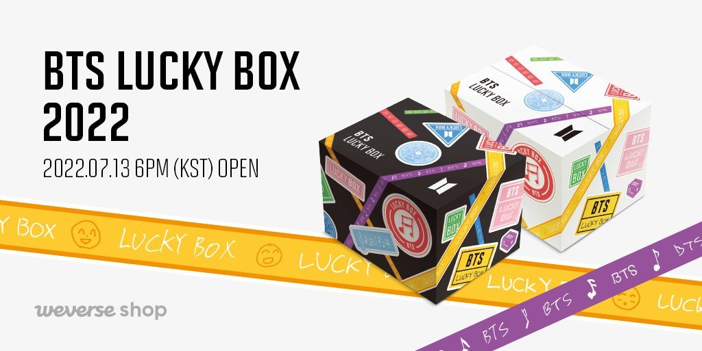 MERCH] BTS Lucky Box 2022 — US BTS ARMY