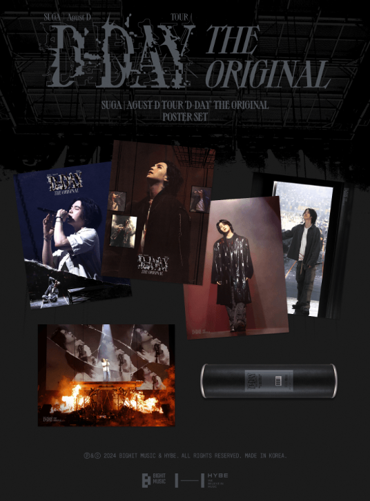 DIGITAL CODE] SUGA | Agust D TOUR 'D-DAY' The Original — US BTS ARMY