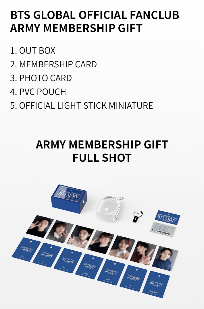 MERCH] 11th Term BTS GLOBAL OFFICIAL FANCLUB ARMY MEMBERSHIP GIFT
