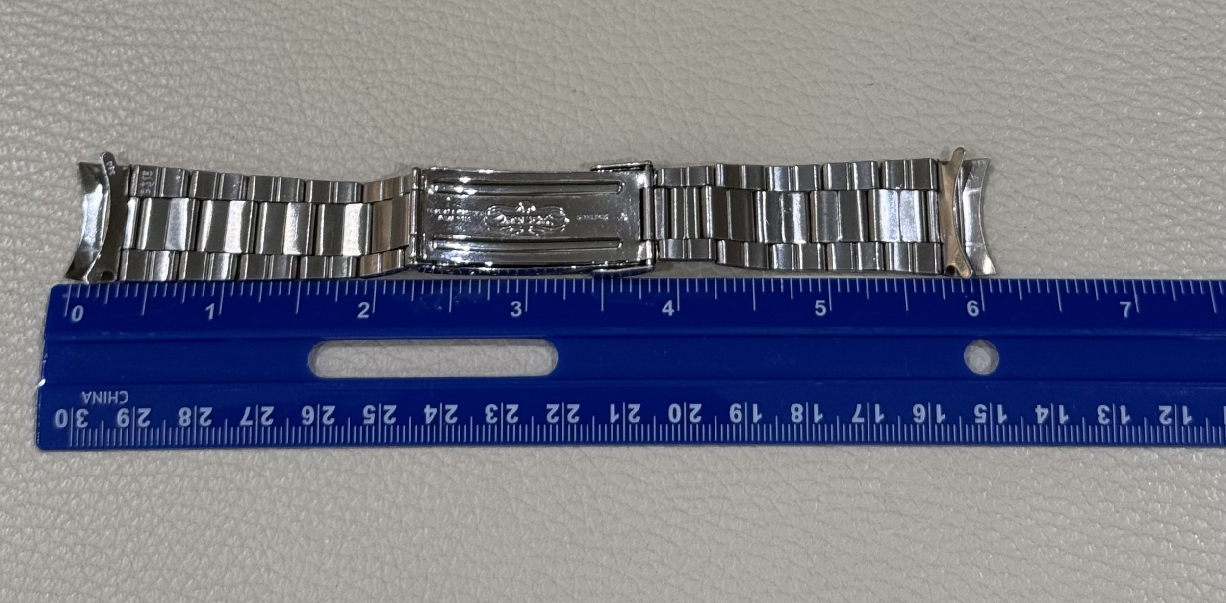20mm Rolex Bracelet 9315 w/ 380 End Links 6.25 inches 1976 — Wind