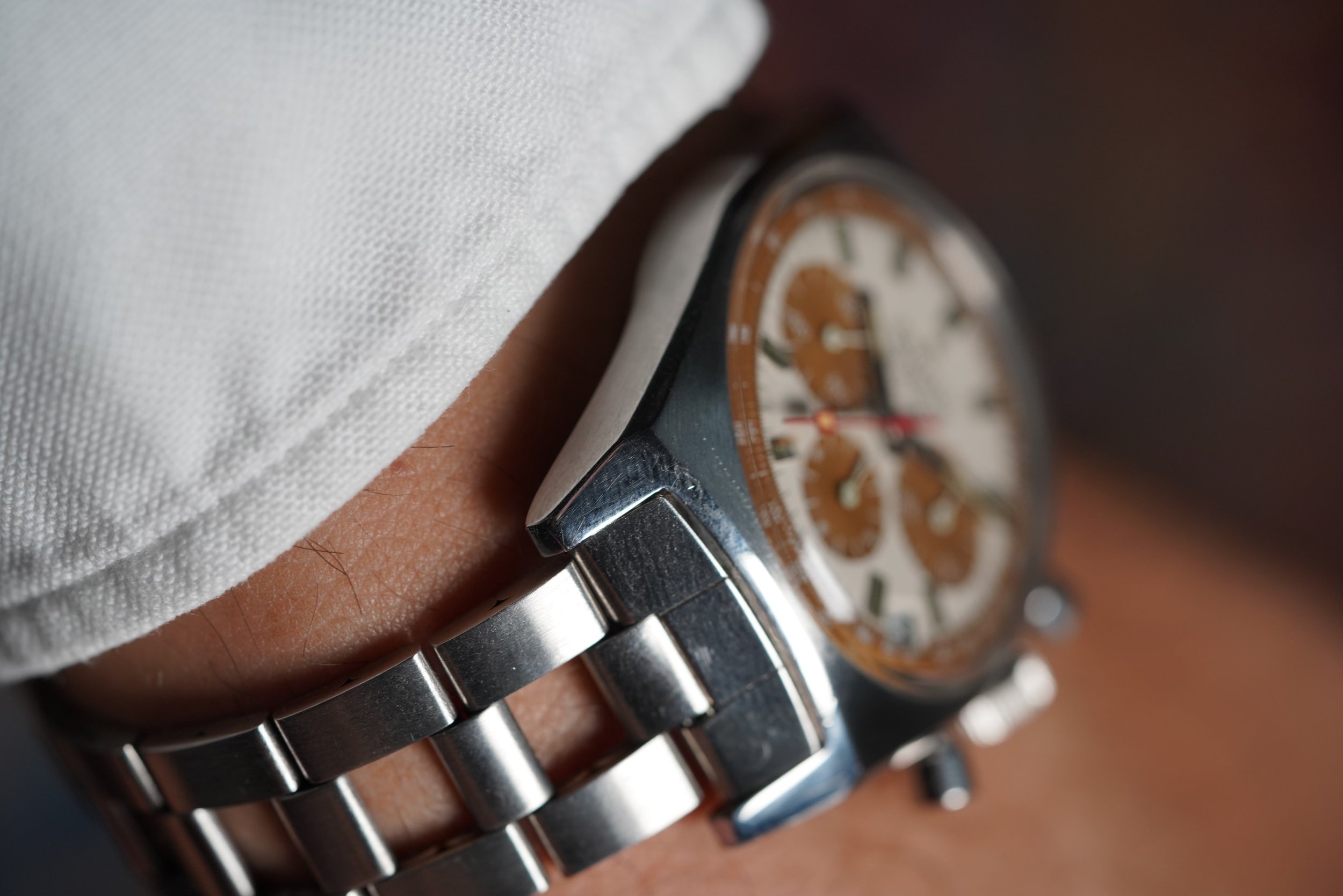 Zenith El Primero Reference A384 Tropical Dial — Wind Vintage