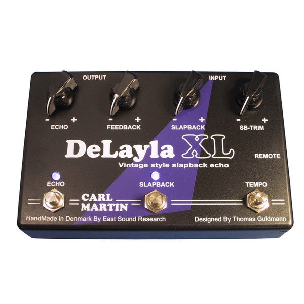 CARL MARTIN Delayla XL Delay Vintage Slapback Echo Pedal—Guitars