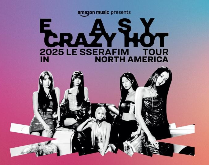 LE SSERAFIM EASY CRAZY HOT MERCH POP-UP, LA — Average Socialite