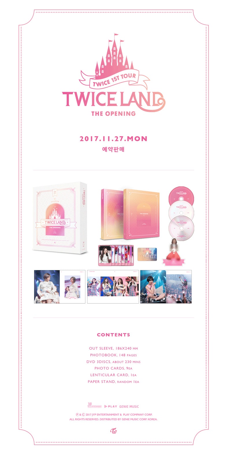 TWICE – TWICELAND : THE OPENING CONCERT DVD — Dumber Studios