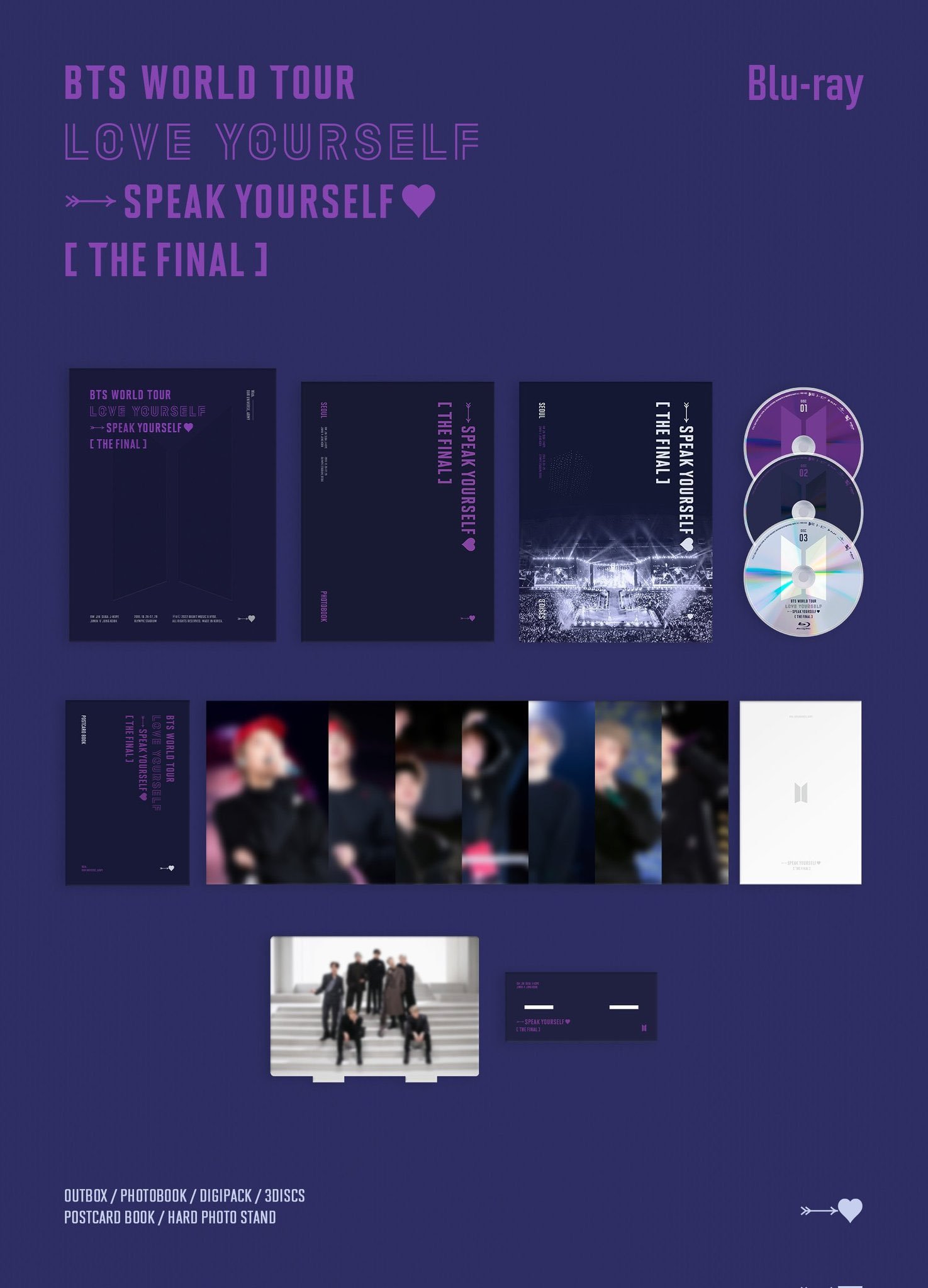 Official Preorder BTS Love yourself: Speak yourself [THE FINAL
