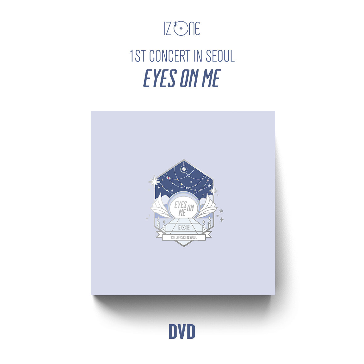 IZ*ONE IZONE - 1ST CONCERT IN SEOUL [EYES ON ME] DVD and BLU-RAY